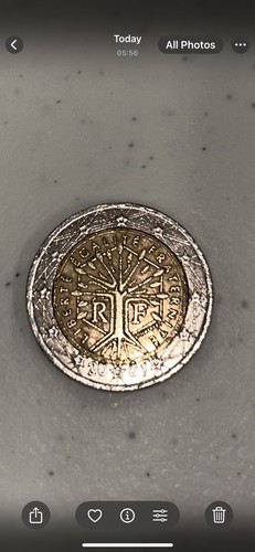 Rare coin euro - rare, france