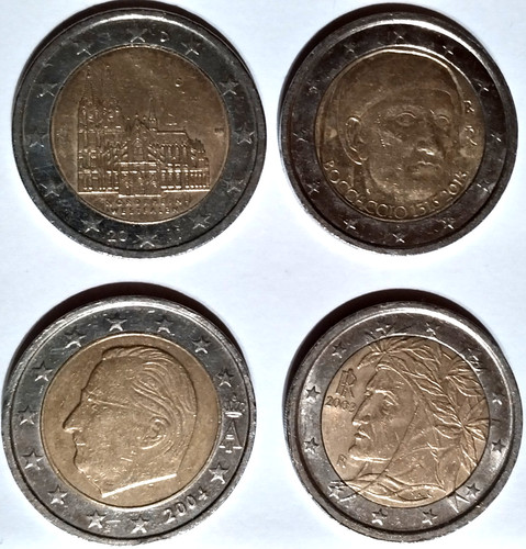 Euro coins popular - coins,, *popular