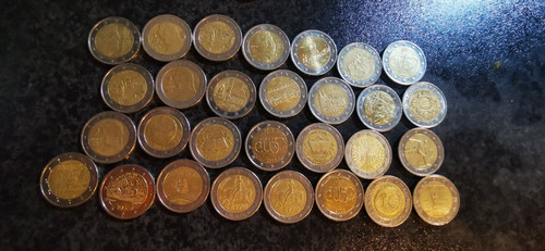 Euro commemerative coins - 2,